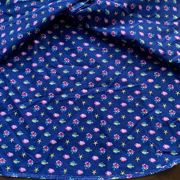 Cremieux Island Capri Collection Fish Print Long-Sleeve Woven Shirt. - Picture 6 of 11